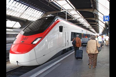 Branded ‘Giruno’ by SBB, the trains will be able to run at 250 km/h.